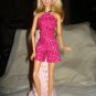 Short set in hot pink leopard print fabric for Barbie Dolls - ed122