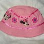 Baby / toddler hat with appliqued Mini Mouse and flowers- ekho1h