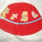 Baby / toddler hat with appliqued Winnie The Pooh and Friends - ekho1f