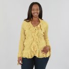 Kaelyn Max Plus Size gold long sleeve  1x- 3x