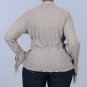 Kaelyn Max Plus Size gold long sleeve  1x- 3x