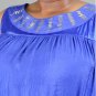 Plus Size Sleeveless Blouse blue size 1x- 3x