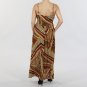 Mlle Gabrelle Printed Crepe Rayon Maxi Dress