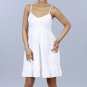JFW Cotton Party Dress with Delicate Lace Embellishment