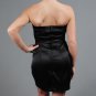 Wishes Junior Little Black Dress with Zebra Trim