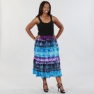 Plus Size blue and tye die  dress size 1x- 3x