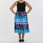 Plus Size blue and tye die  dress size 1x- 3x