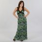 JFW Cross Your Heart Maxi in Blue and Green