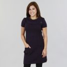 JFW Sweater Dress with Turnover Fashionable Turn over Collar