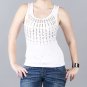 Metric Designer Top with Gold Embellishment