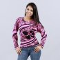 Clara S Bold Print Knit Top