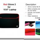 RED Kroo GLOVE 2 W/POCKET for 15.6" Notebook