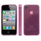 Kroo MAGENTA Target Flex Series for iPhone 4