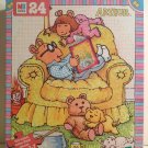 Vintage Arthur Reading to DW with Pal & Stuffed Friends Arthur Puzzle Marc Brown Milton Bradley rare