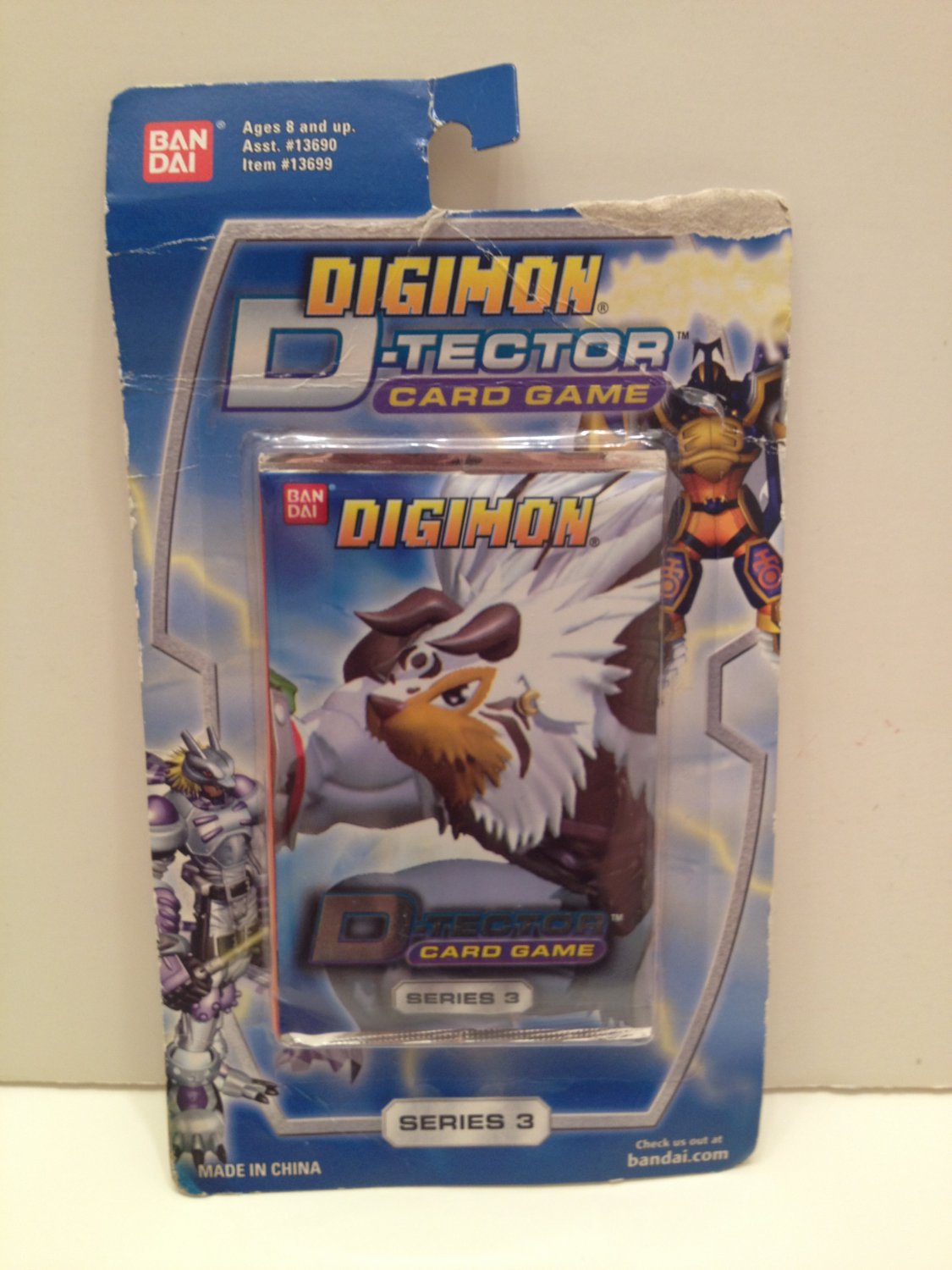 2003 Ban Dai Digimon D-Tector Card 10 cardsGame Pack Series 3 Includes  Instructions & Playmat rare