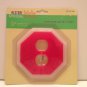 Stop Sign Outlet Cover Transportation Collection Restore & Restyle Kids  Red and White Décor