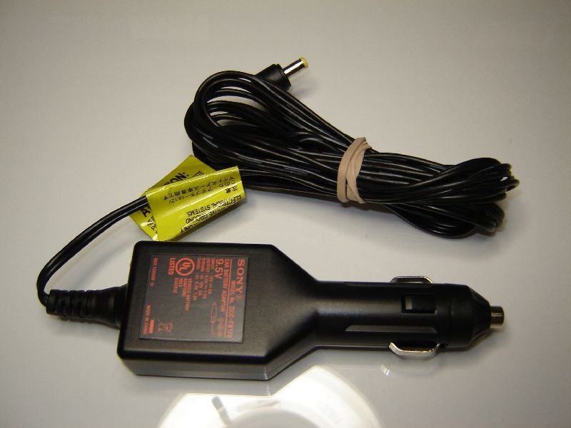 New Sony DCCFX170 9.5V Portable DVD Player Car Vehicle Battery DC Power Adapter