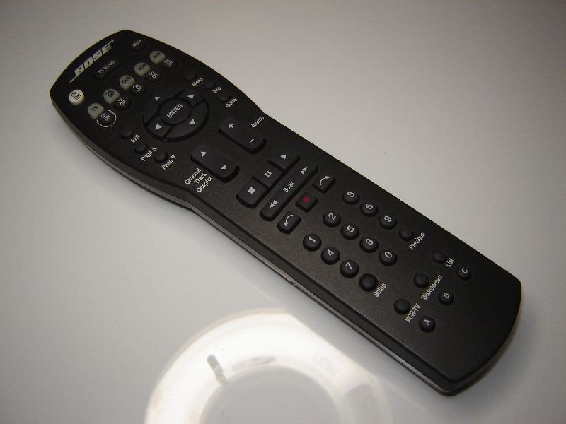 Bose Solo CineMate System Universal Remote Control Black