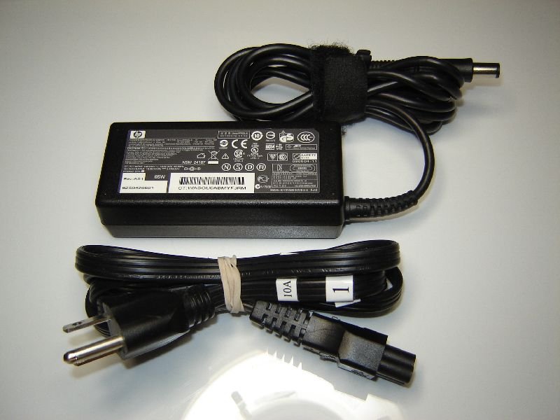 Original OEM HP 519329-001 18.5V 3.5A 65 Watt Notebook Ac Adapter