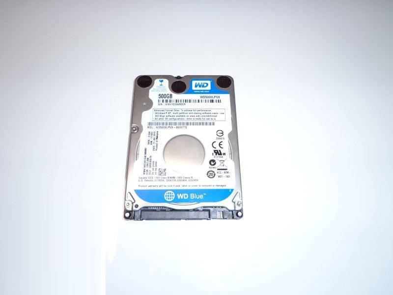 Western Digital WD 500GB 5400 RPM WD5000LPVX SATA 2.5" Notebook Hard Drive
