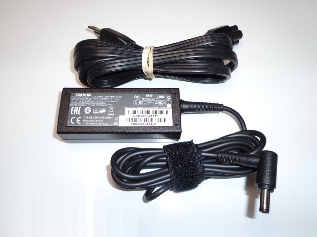 Genuine Oem Toshiba Pa5177u-1aca Pa-1450-59 19v 2.37a Notebook Ac Adapter