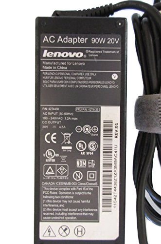 Original OEM Lenovo ThinkPad T400 42T4438 42T4439 90W 20V Notebook Ac Adapter