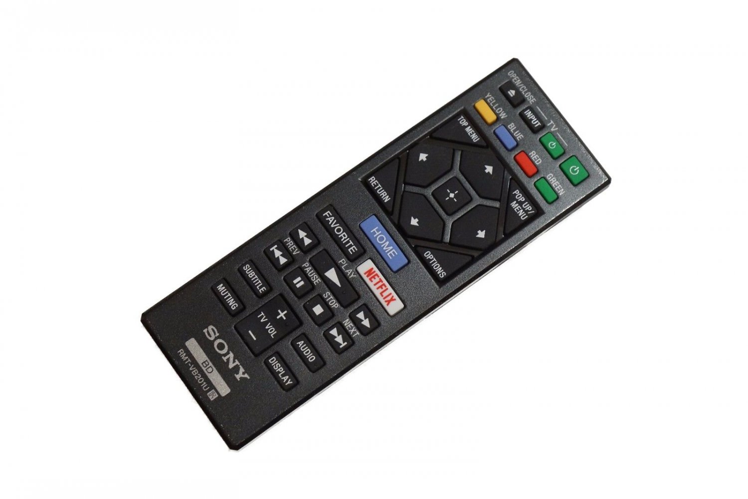 New Original OEM SONY RMTVB201U BluRay BD Remote Control