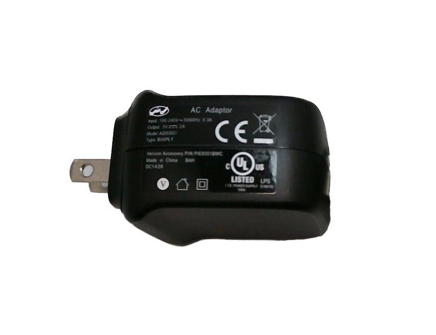 Original OEM Verizon AD83531 B06PLF PIE8351BWC 5V Ac Adapter