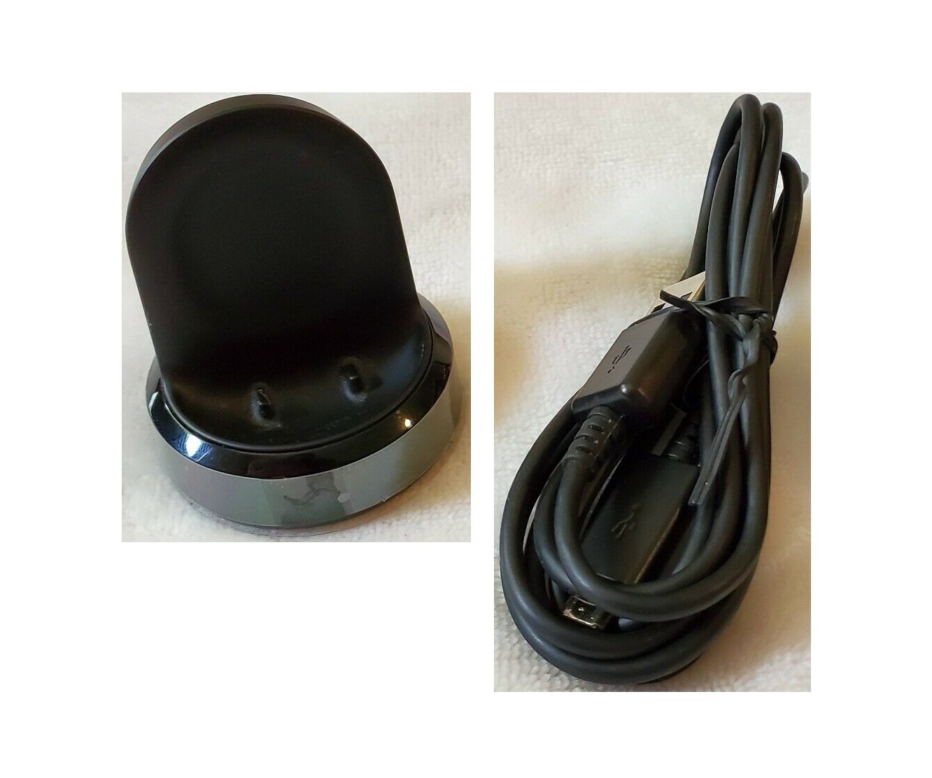 New Original OEM Samsung Qi Wireless EP-YO805 Charging Dock Cradle & Micro USB Cable