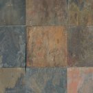 Slate Tile 12x12 Rustic Gold Polished