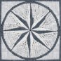 Medallion 12x12 MM12T-Style 2-Arabescato White/ Grey and Black