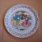 P043-FILIGREE PAINTED PLATE-9