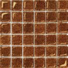 Mosaic 2X2 GLASS AG BROWN (BubbleGlass) 12x12