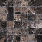 Mosaics 2X2 MARBLE EMPERADOR DARK (Polished) 12x12