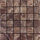 Mosaics 2X2 MARBLE EMPERADOR DARK (Tumbled) 12x12