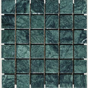 Mosaics 2X2 MARBLE GREEN MARBLE (Tumbled) 12x12