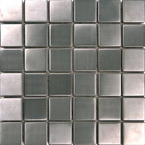 Mosaics 2X2 METAL SILVER (Matte) 12x12