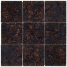 Mosaic 4X4 GRANITE TAN BROWN (Polished) 12x12