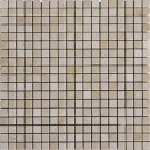 Mosaic 5/8 MARBLE CREMA MARFIL (POLISHED) 12X12
