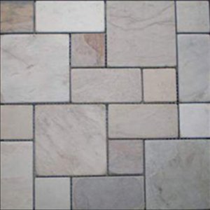 Mosaic Tile  AUTUMN VERSI PATTERN (Tumbled) 12x12