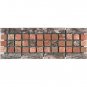 Border  Copper and Gold Green 5x12 Tumbled