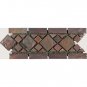 Border  Multi Classic 5x12 Tumbled (Slate)