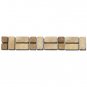 Border  Noce and Mocha 2x12 (Travertine)