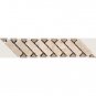 Border Tuscany Beige and Noce 3.03x12 (Travertine)