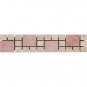 Border Tuscany Classic and Rouge 3.03x12 (Travertine)