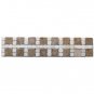 Border Tuscany Noce and Beige 2.5x12 (Travertine)
