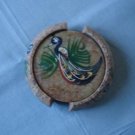 Article Piece T032-FIVE PEACOCK TEA COASTERS (4)