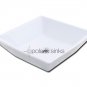 Porcelain P 071VW White Vessel Sink