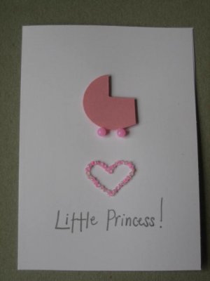 Handmade Card - New Born
