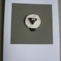 Handmade Polymer Clay Card - SHEEP